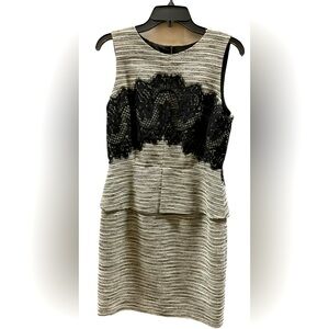 Antonio Milani Black and white dress ! Size 6